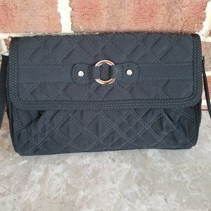 Like NEW Vera Bradley Quilted Microfiber Convertible Clutch Shoulder Crossbody